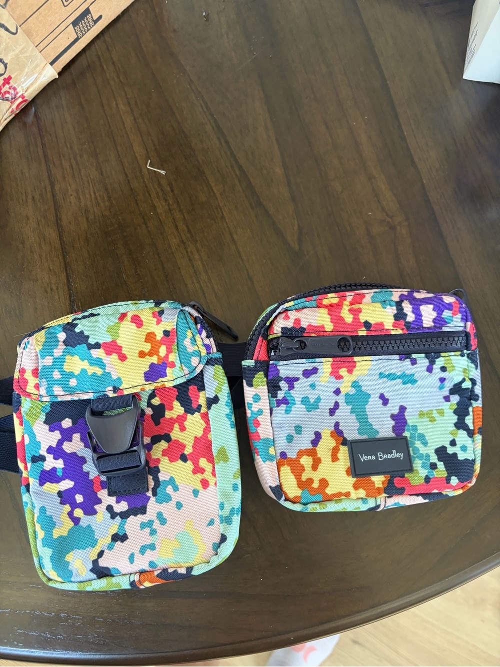 Vera Bradley Recycled Lighten Up Reactive Convertible Belt Bag Crossbody Bag